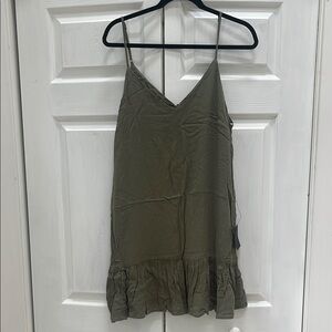 Lulu’s Olive Green Mini Dress